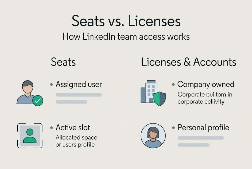 Infographic explains seats versus licenses